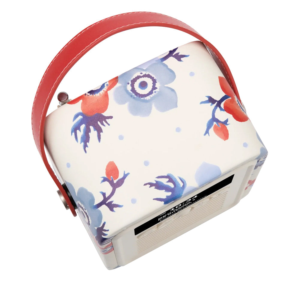 VQ Retro Mini DAB Radio Emma Bridgewater Anemone Bluetooth Alarm 60 Presets