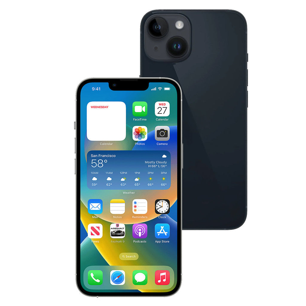 Apple iPhone 14 256GB (Midnight) [*Refurbished: As new]