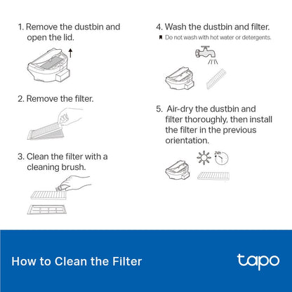 TP-Link Tapo Robot Vacuum Replacement Kit