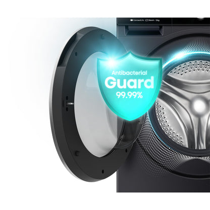 Hisense HWFS1214PB 12kg Series 9 Front Loader Washer (Charcoal Black)