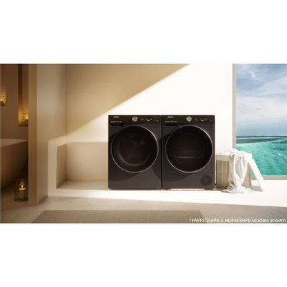 Hisense HWFS1214PB 12kg Series 9 Front Loader Washer (Charcoal Black)