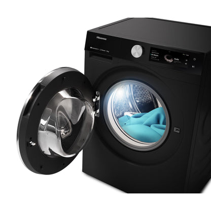 Hisense HWFS1214PB 12kg Series 9 Front Loader Washer (Charcoal Black)