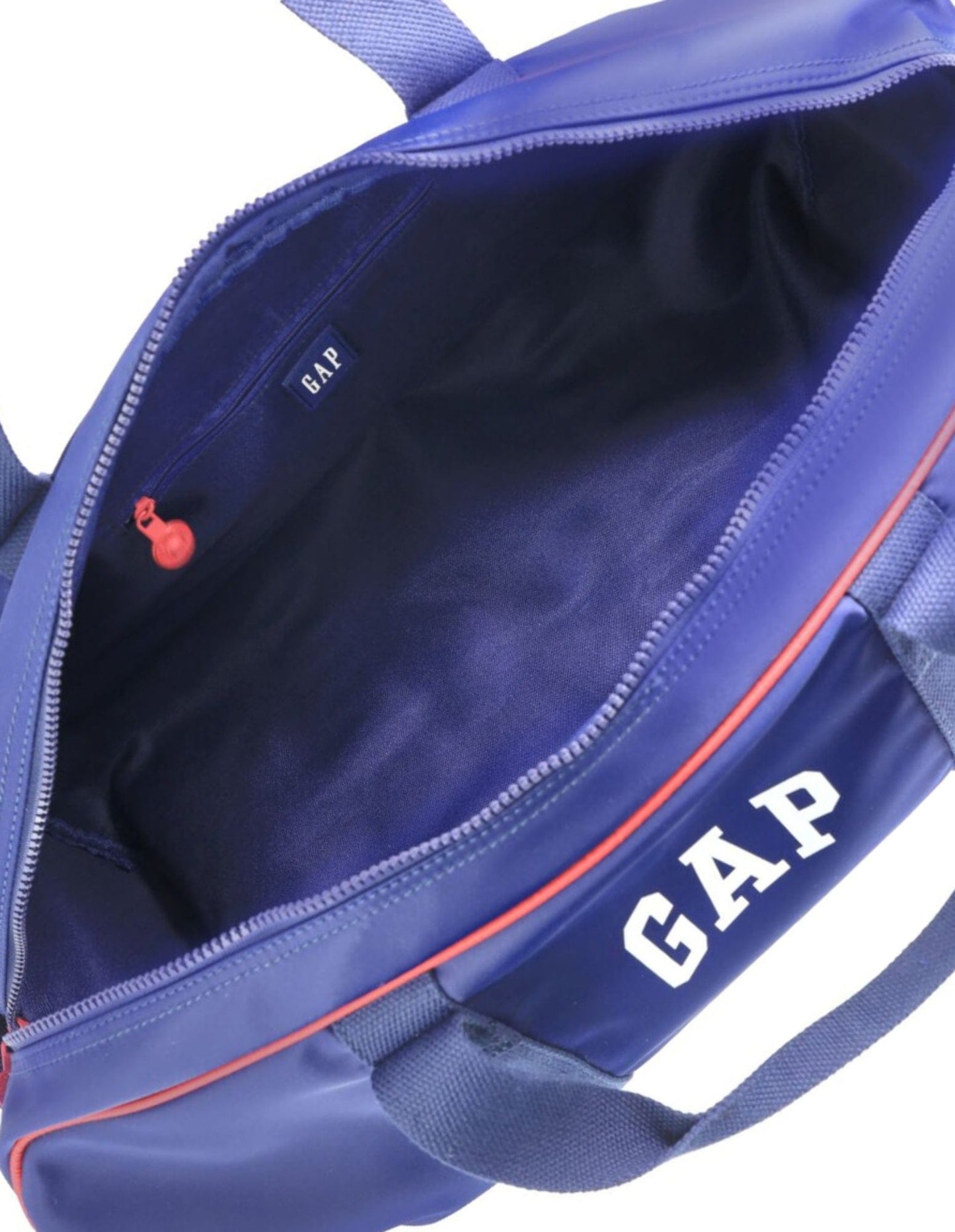 GAP Nylon Traveller Overnighter/Barrell/Carryall Duffle Bag w/ Secure Zip Navy