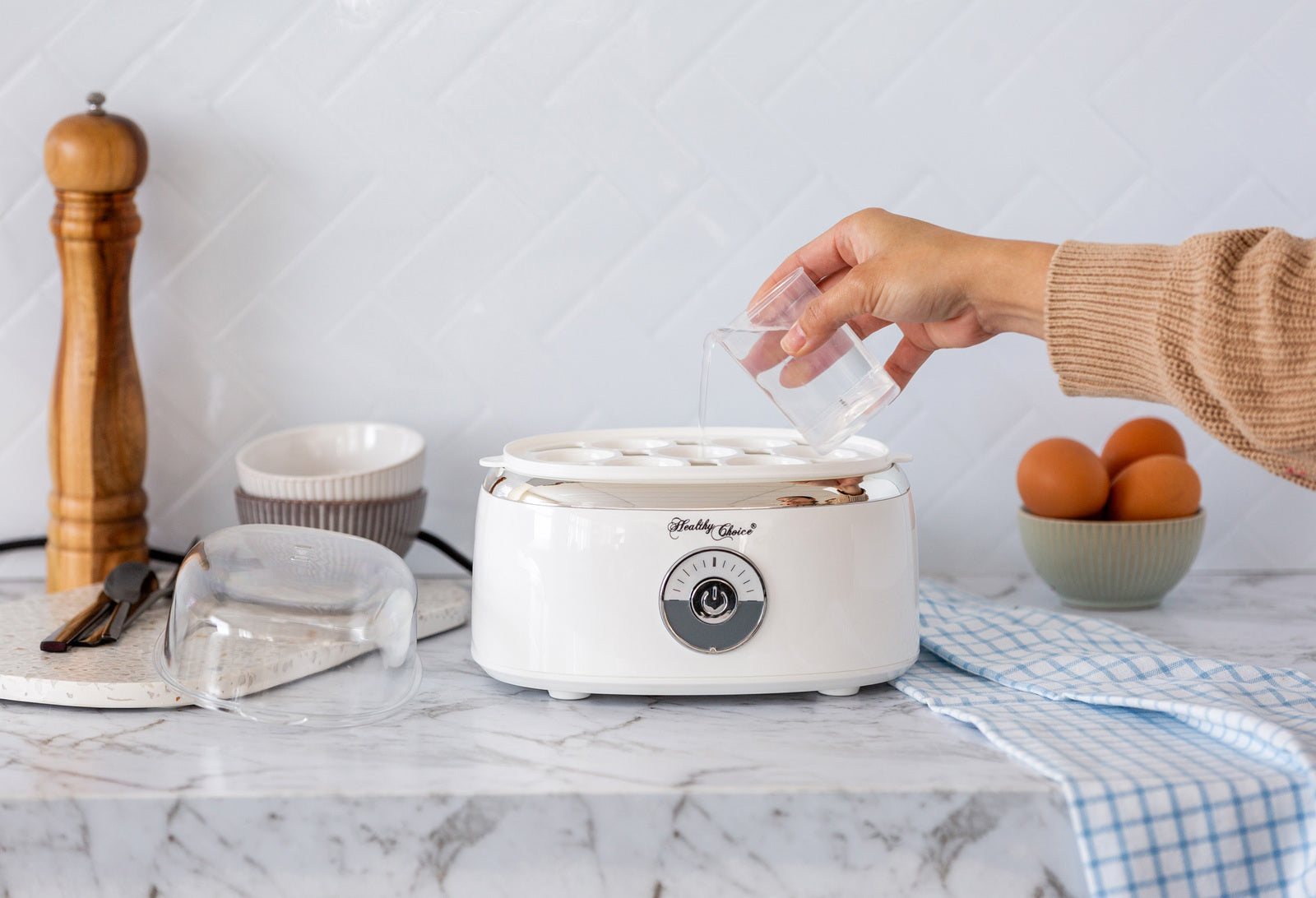 Healthy Choice Electric Egg Steamer