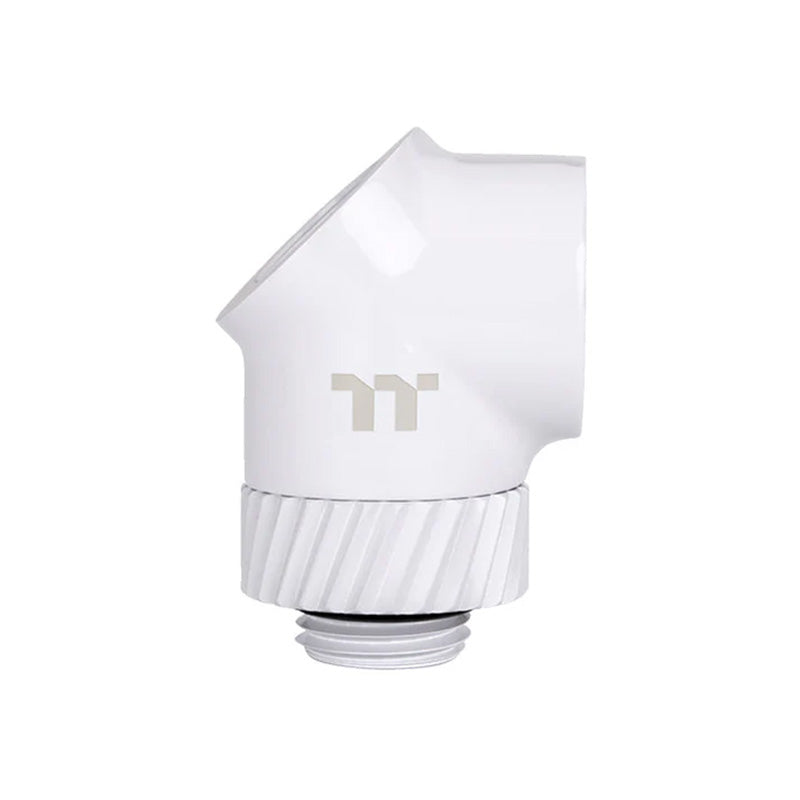 Thermaltake Pacific SF 45 & 90 Degree Adapter - White (CL-W398-CU00WT-A)