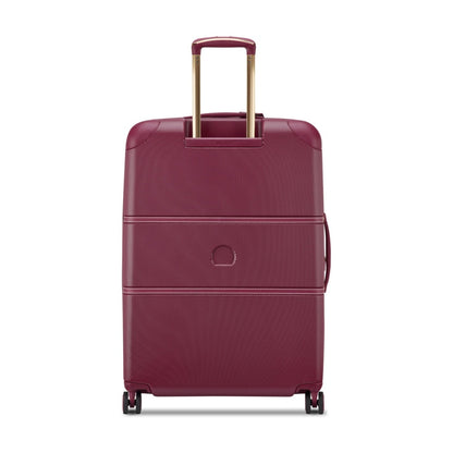 Delsey Chatelet Air 2.0 Checked-In Luggage Suitcase W/ TSA Lock Burgundy 76 cm