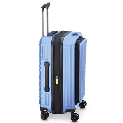 Delsey Securtime Zip 55 cm Top Opening 4-Wheel Expandable Cabin Suitcase - Laven