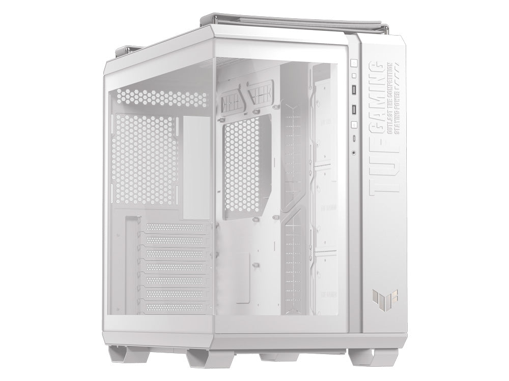 ASUS TUF Gaming GT502 Horizon Dual-Chamber Mid-Tower Case - White