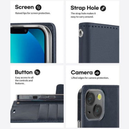 Goospery Bluemoon Diary for iPhone 16 Pro - Rose Gold, Original