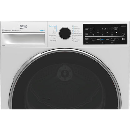Beko BDPB104HW 10kg Hybrid Heat Pump Dryer with Steam