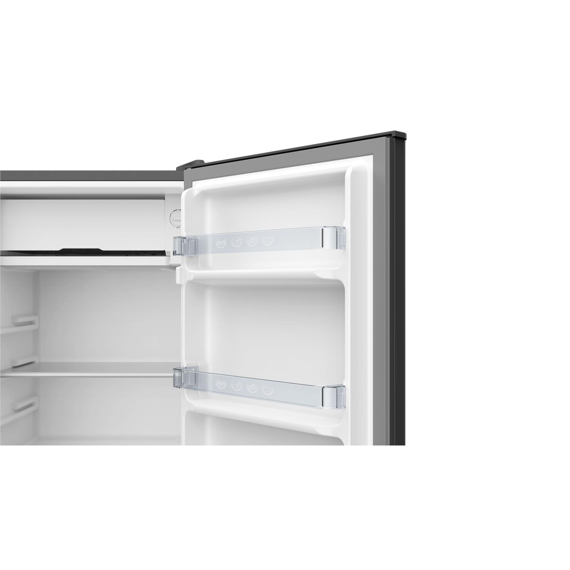 CHiQ CRSR090DB1 90L Retro Style Bar Fridge (Black)