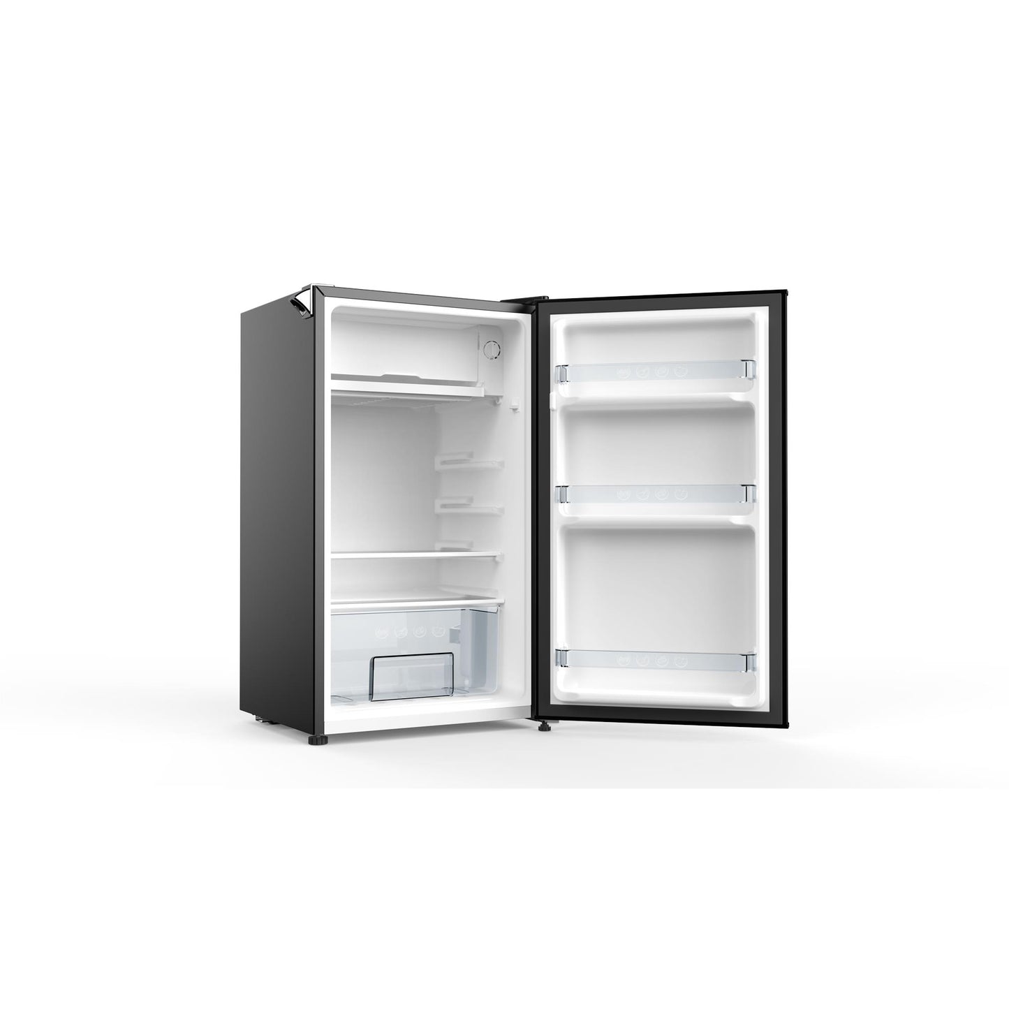 CHiQ CRSR090DB1 90L Retro Style Bar Fridge (Black)
