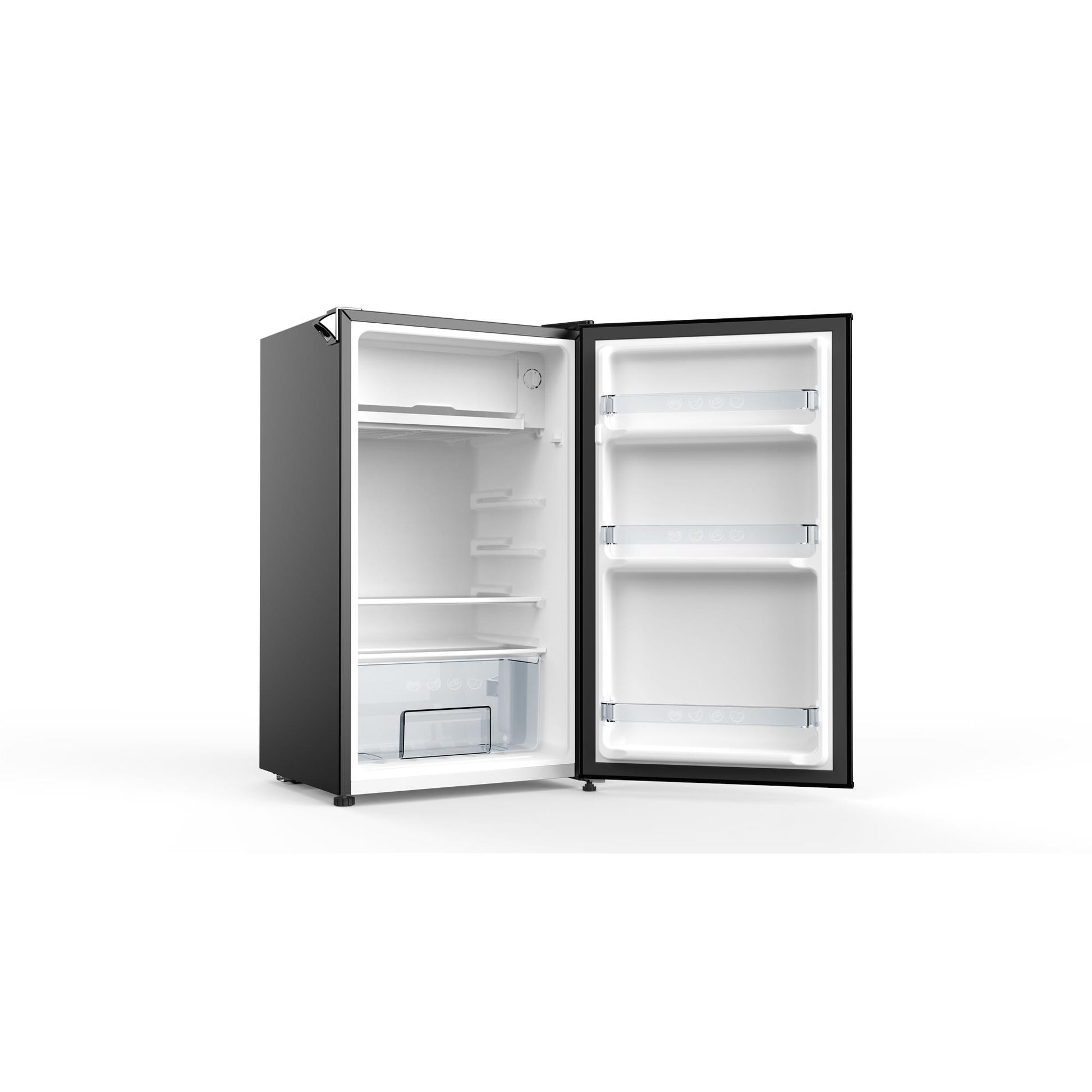 CHiQ CRSR090DB1 90L Retro Style Bar Fridge (Black)