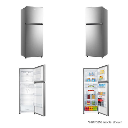 Hisense HRTF325S 326L Top Mount Fridge (Silver)
