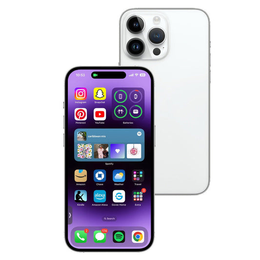 Apple iPhone 14 Pro 128GB (Silver) [*Refurbished: Very good]