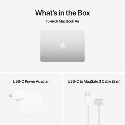 Apple MacBook Air 13-inch with M5 Chip, 512GB/16GB (Silver)