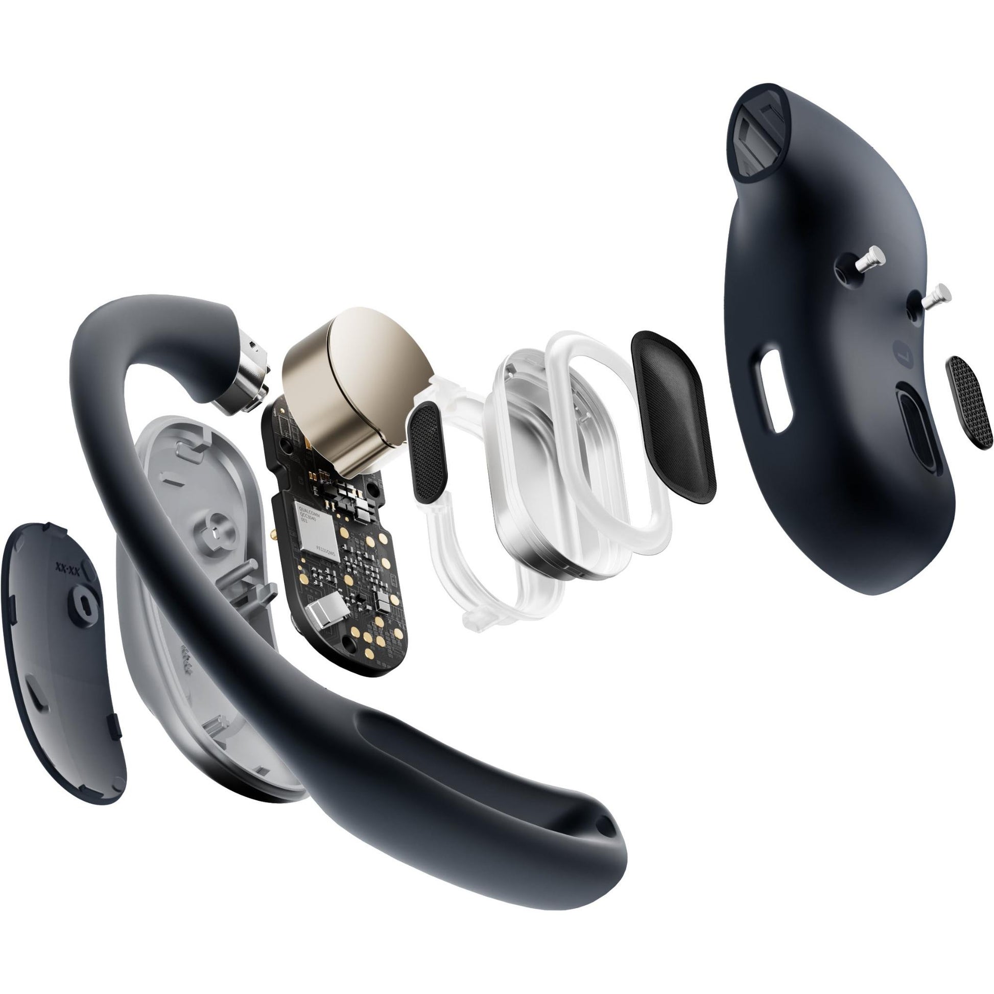 Shokz OpenFit Air Open-Ear Headphones (Black)