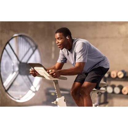 Shokz OpenFit Air Open-Ear Headphones (White)