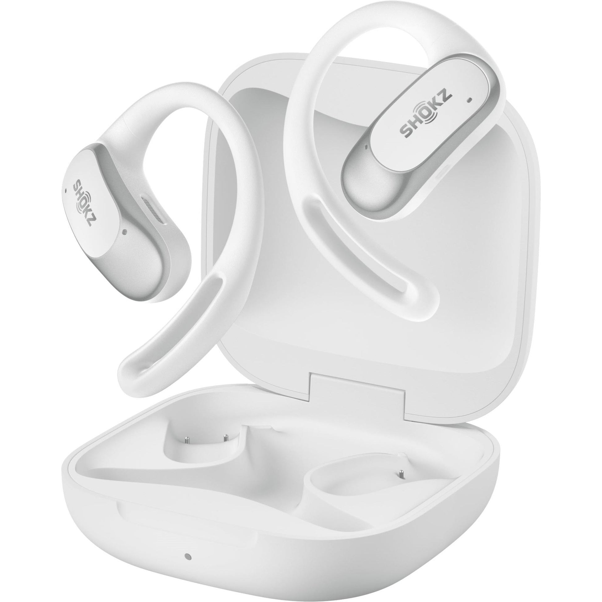 Shokz OpenFit Air Open-Ear Headphones (White)