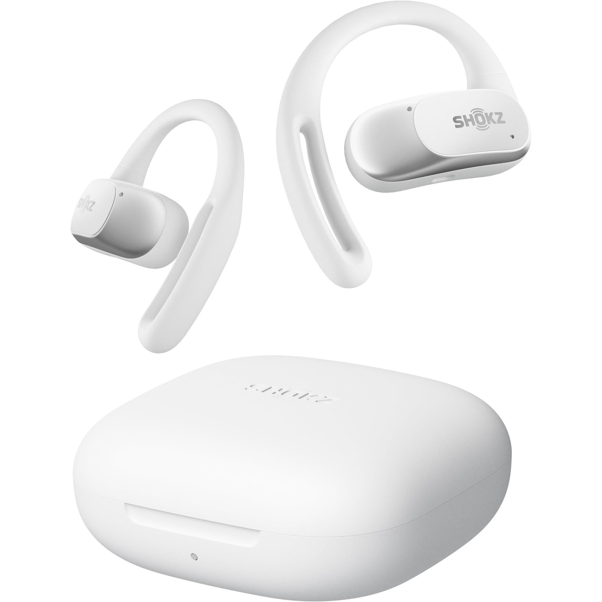 Shokz OpenFit Air Open-Ear Headphones (White)