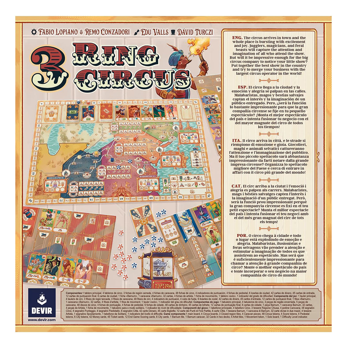 Devir 3 Ring Circus