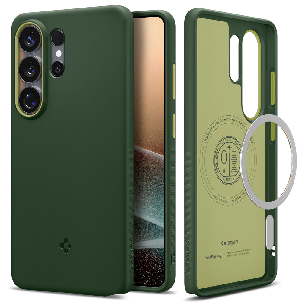 Spigen Galaxy S26 Ultra Nano Pop (MagFit) Case (Avo Green)