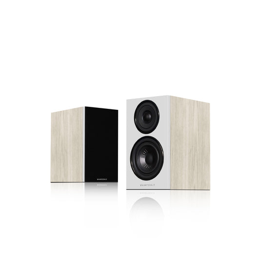 Wharfedale Diamond 12.0 Bookshelf Loudspeakers - Pair (Light Oak)