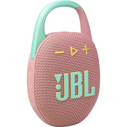 JBL Clip 5 Portable Bluetooth Speaker (Pink)