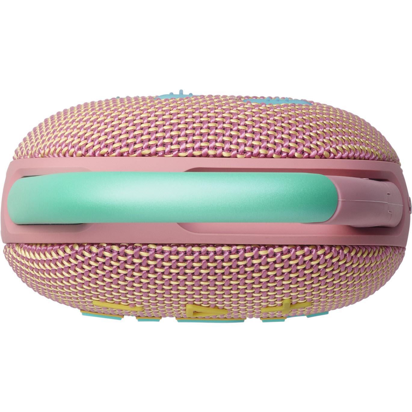 JBL Clip 5 Portable Bluetooth Speaker (Pink)