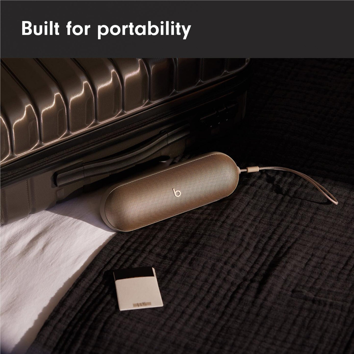 Beats Pill Wireless Bluetooth Speaker (Champagne Gold)