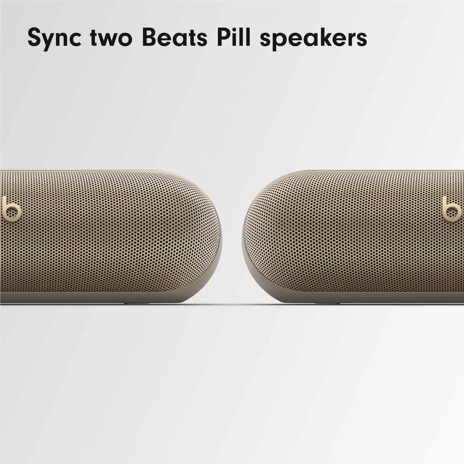 Beats Pill Wireless Bluetooth Speaker (Champagne Gold)