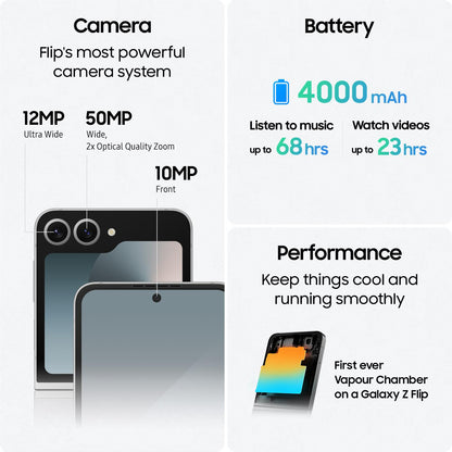 Samsung Galaxy Z Flip6 5G 512GB (Blue)