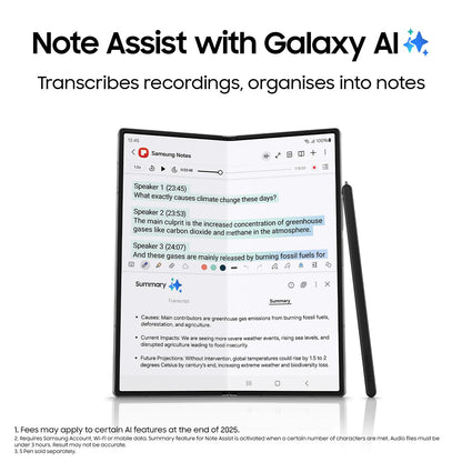 Samsung Galaxy Z Fold6 5G 256GB (Silver Shadow)