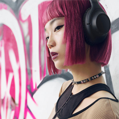 Audio-Technica ATH-S300BT Wireless Noise-Cancelling Over-Ear Headphones (Black)