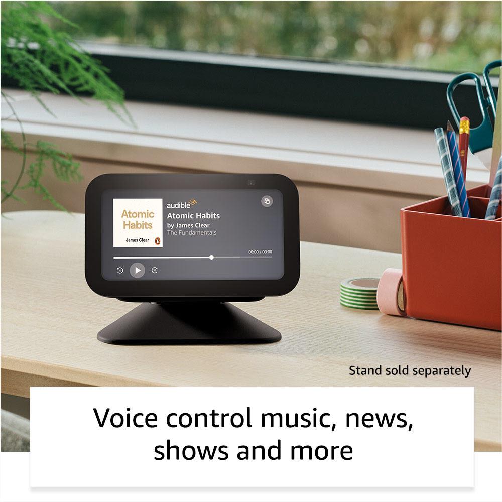 Amazon Echo Show 5 with Alexa [3rd Gen] (Charcoal)