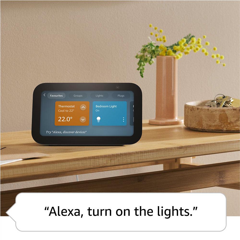Amazon Echo Show 5 with Alexa [3rd Gen] (Charcoal)