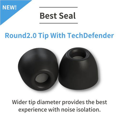 Comply 500 Series Replacement Foam Ear Tips Shaped Variety (3Pk) [Medium]