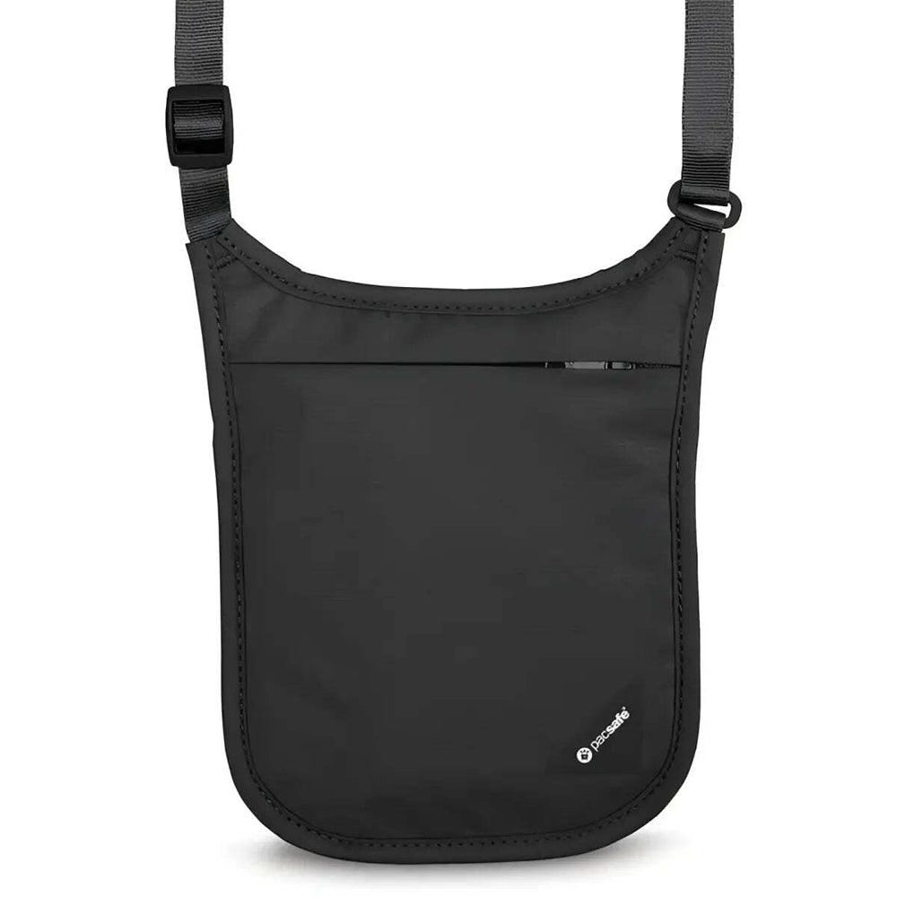 Pacsafe Coversafe V75 RFID Blocking Neck Pouch - Black