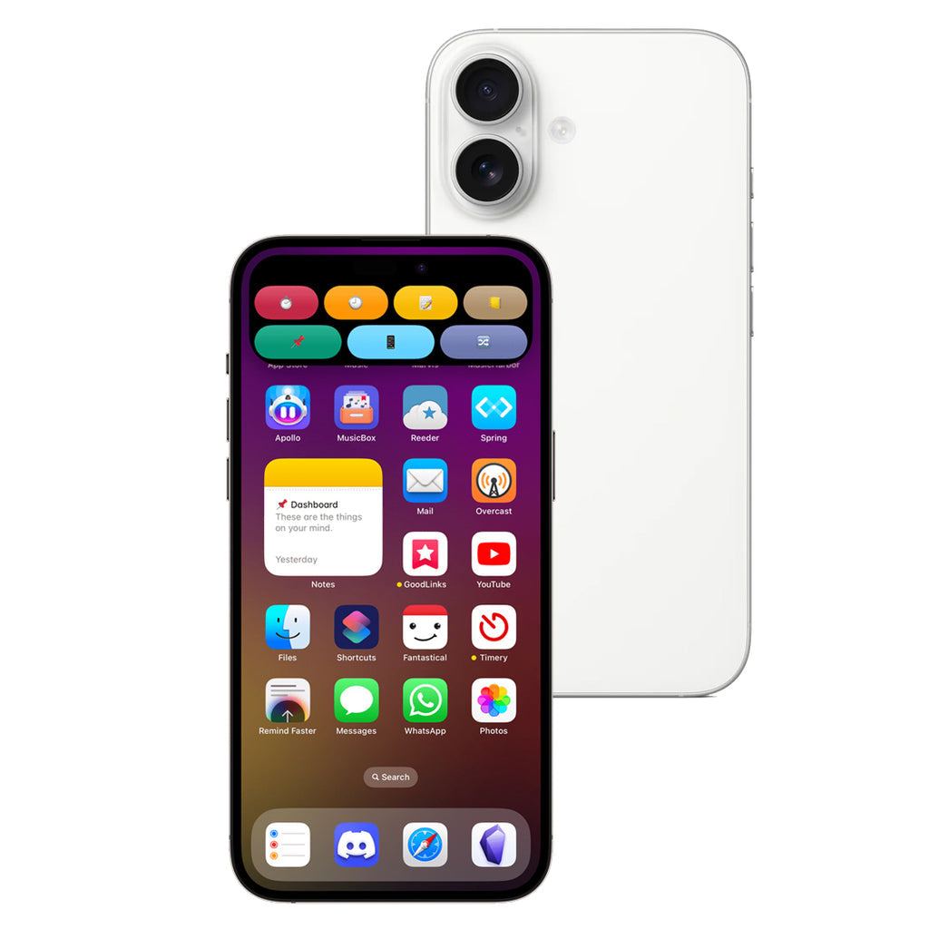 Apple iPhone 16 256GB (White) [*Refurbished: As new]