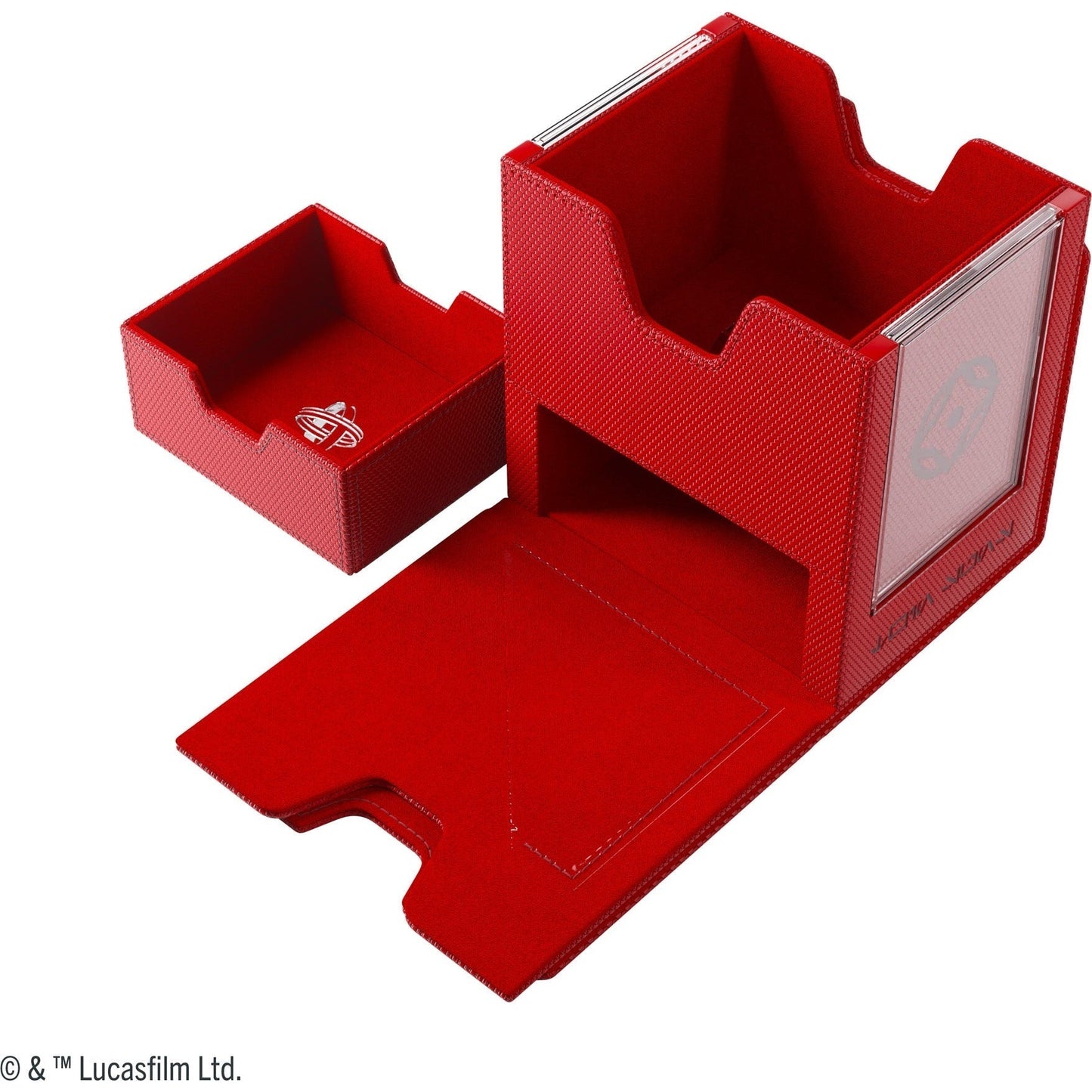 Gamegenic Star Wars Unlimited Twin Suns Deck Pod (Red)