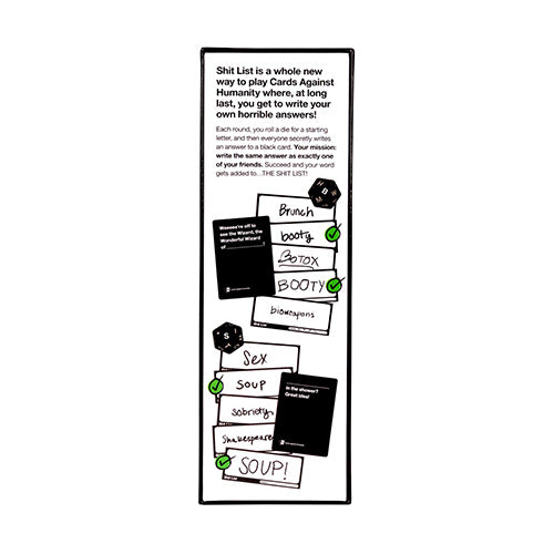 Cards Against Humanity Shit List (Standalone Game)