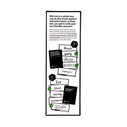 Cards Against Humanity Shit List (Standalone Game)