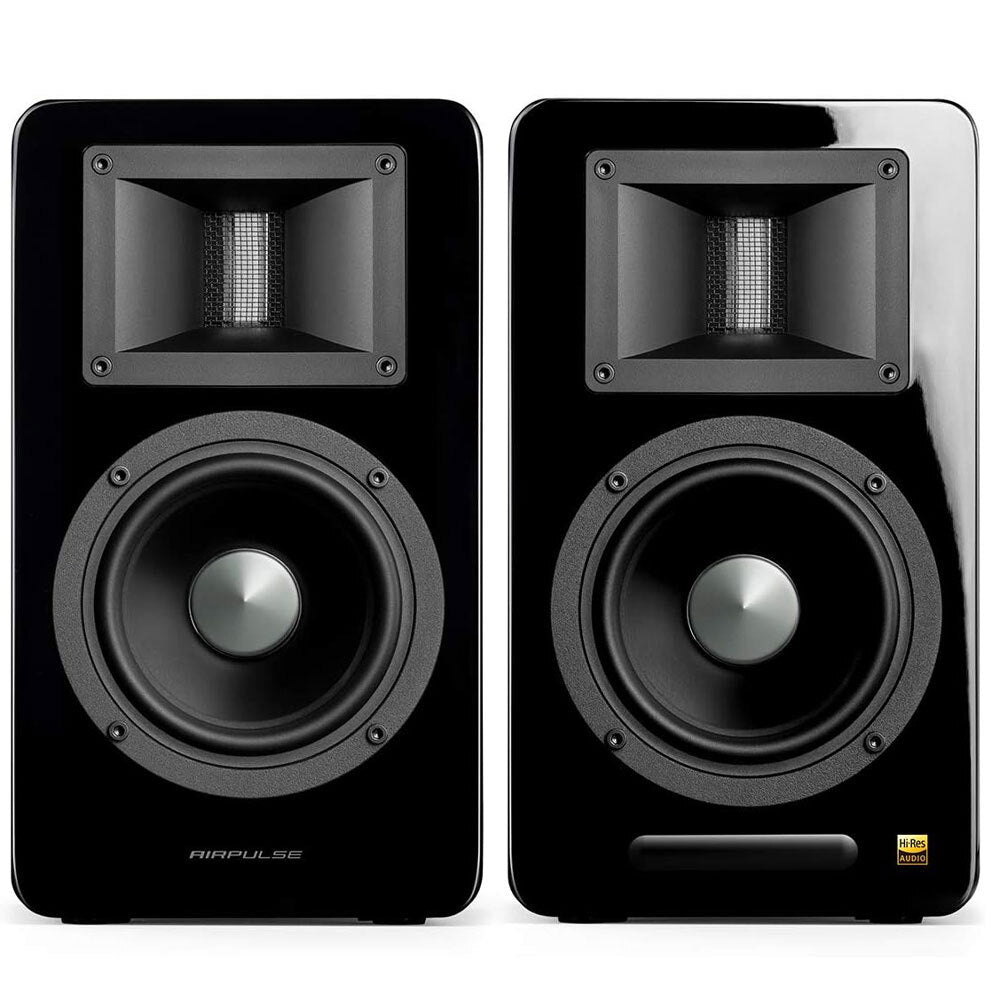 Airpulse A100 Wireless Active Miniature Speakers (Black)