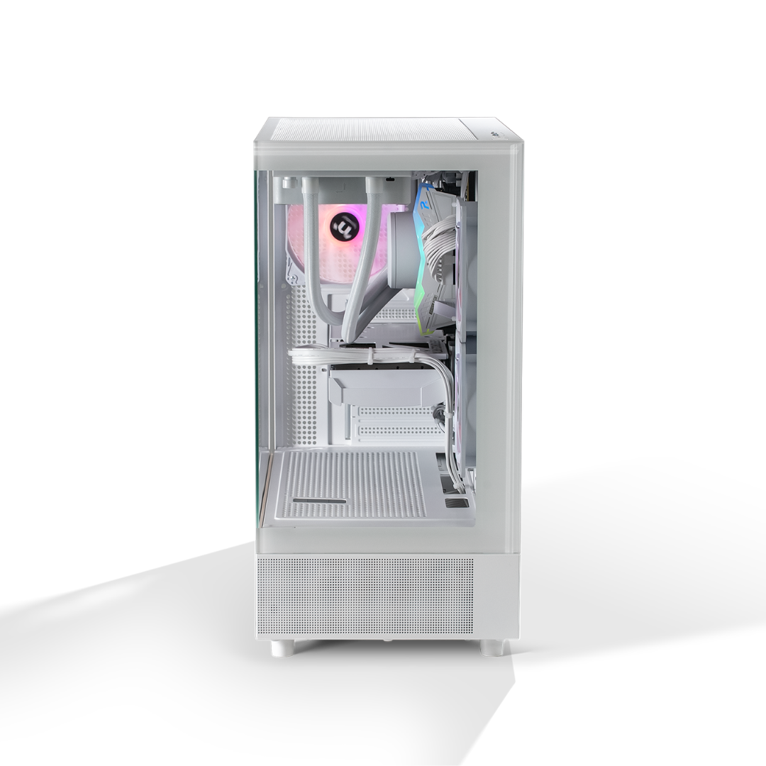 Thermaltake Horizon PRO V2 Snow Gaming Desktop PC (AMD 7600 / RTX 5070 / 32GB RAM)