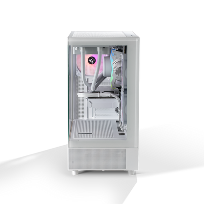 Thermaltake Horizon PRO V2 Snow Gaming Desktop PC (AMD 7600 / RTX 5070 / 32GB RAM)