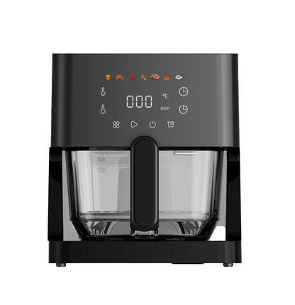 Healthy Choice 1350W 5L Touched Controlled Digital Air Fryer with Glass Basket