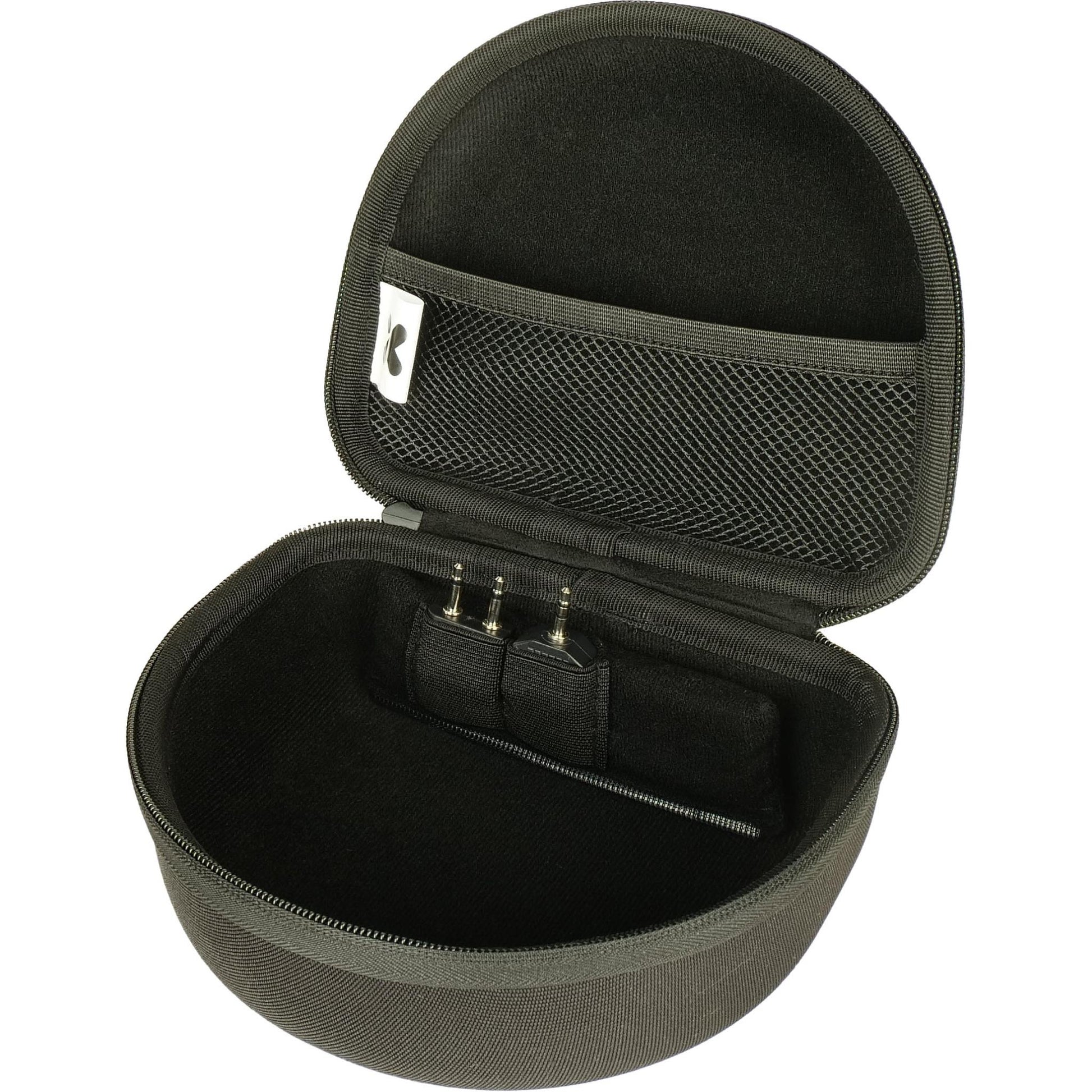 XCD Headphone Case with Airline Adapter & Splitter