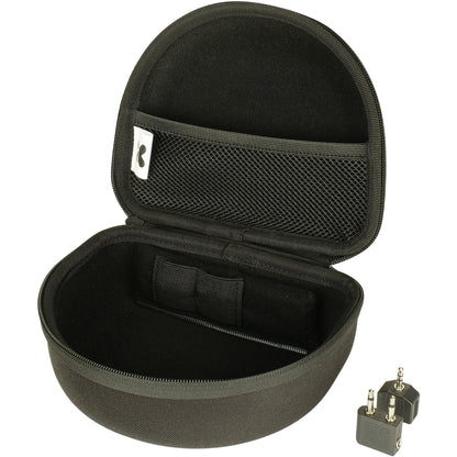 XCD Headphone Case with Airline Adapter & Splitter