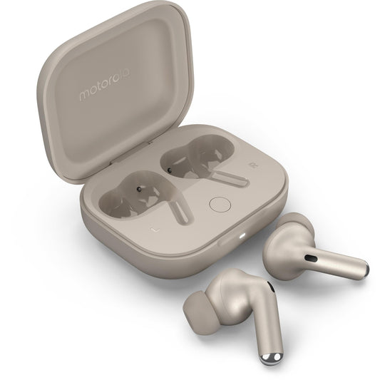 Motorola moto buds+ ANC In-Ear Headphones (Sand)