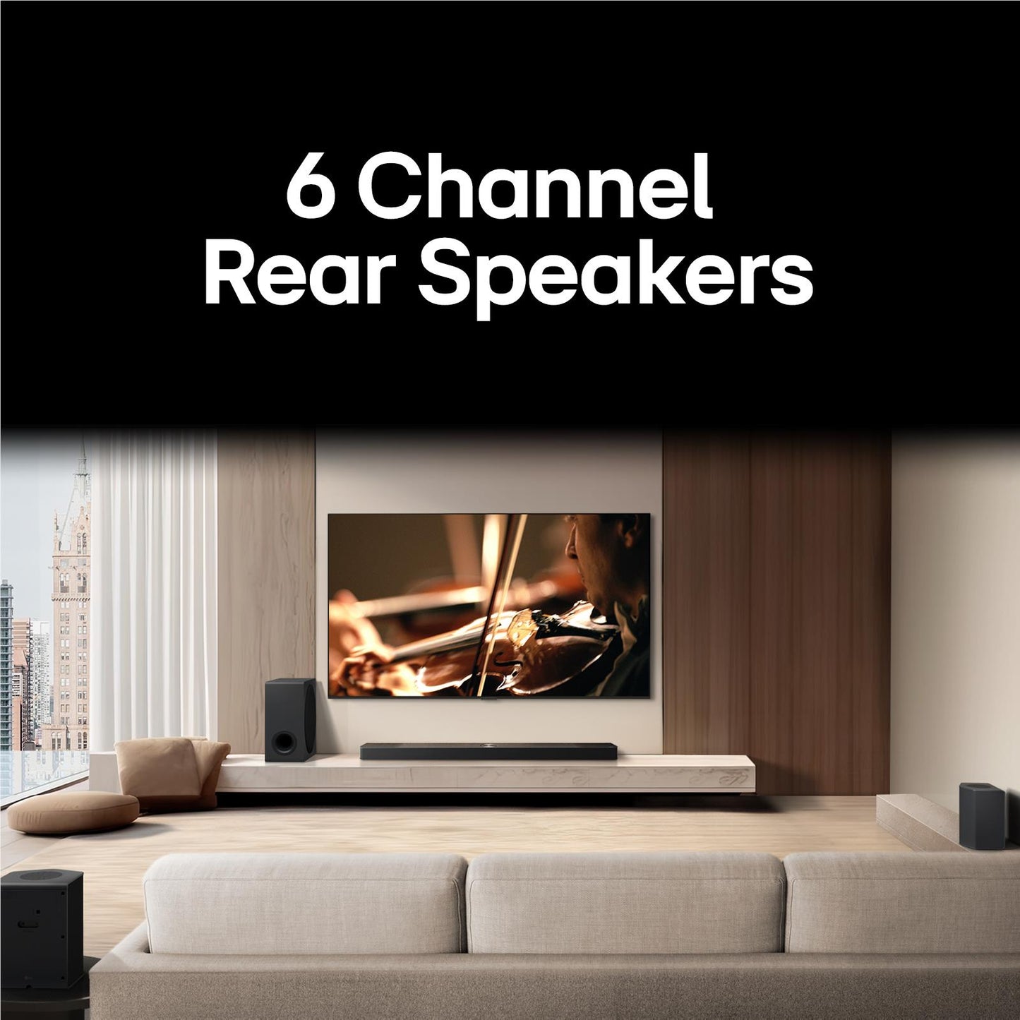 LG S95TR 810W 9.1.5 Channel Soundbar with Dolby Atmos